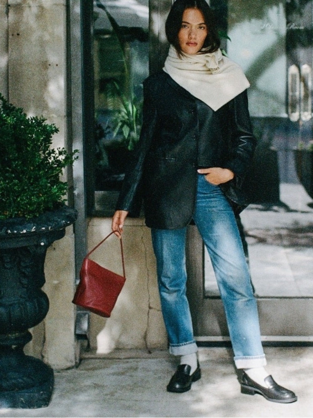 Matisse Vancouver Bucket Bag in Wine - Picture 11 of 11